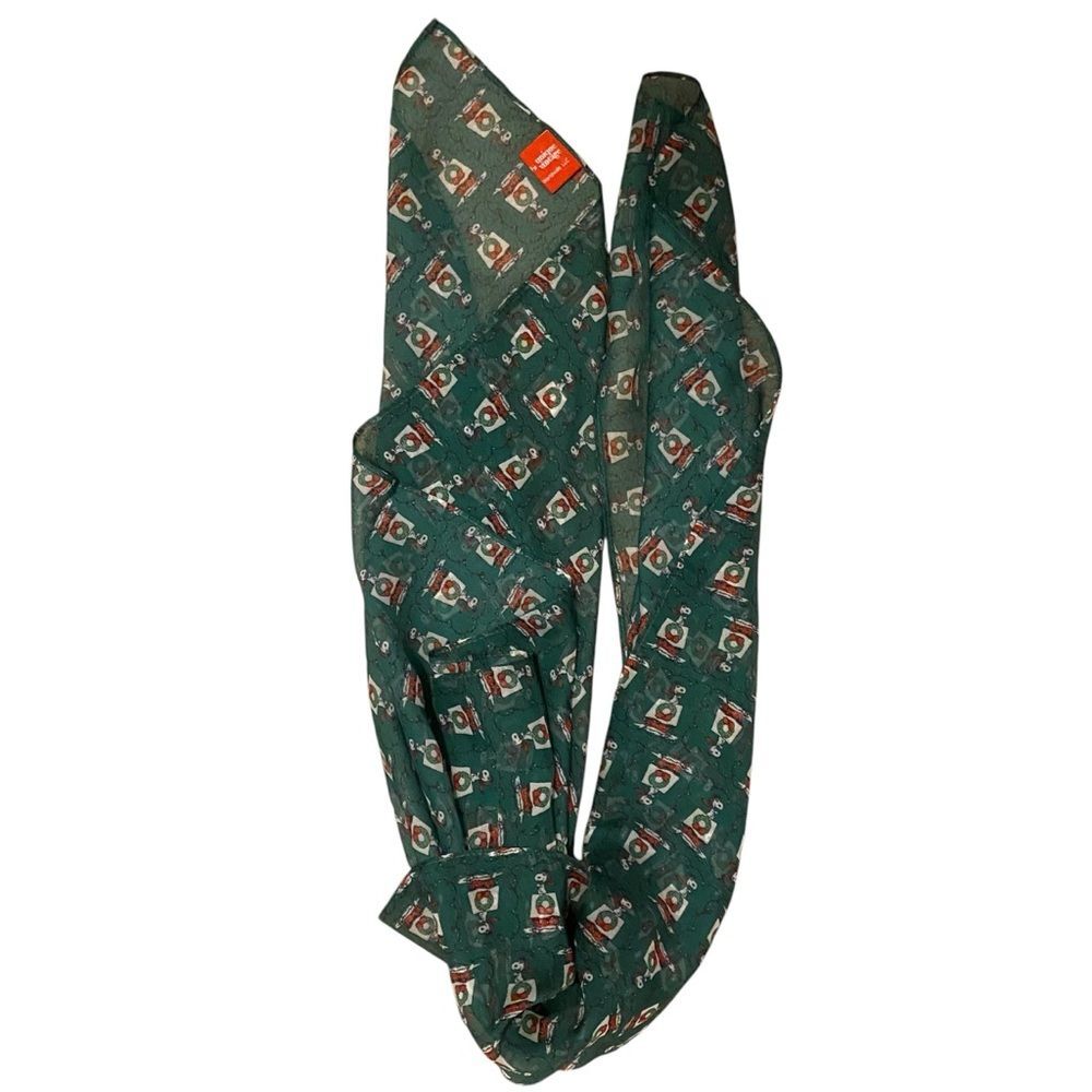 Unique Vintage Exclusive Peanuts Retro Vintage Snoopy Print Christmas Hair Scarf